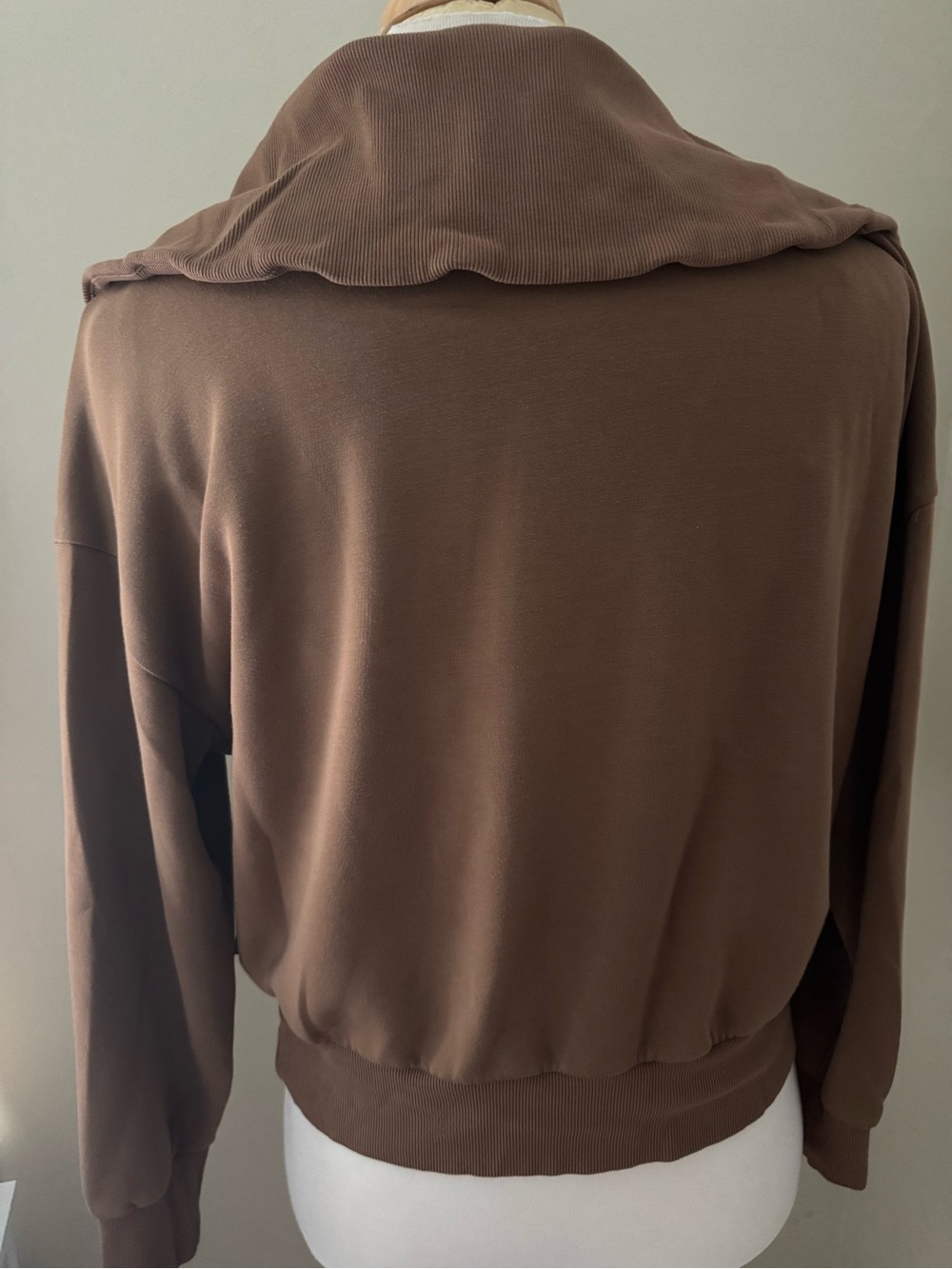 Varley Catherine Half-Zip Double Soft Pullover • Size Large • Golden Bronze - Picture 4 of 7